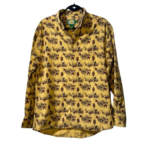 Vintage Cabela’s Wildlife Pheasant Duck Hunting Button-Up – Size M – 90s - Picture 3 of 15